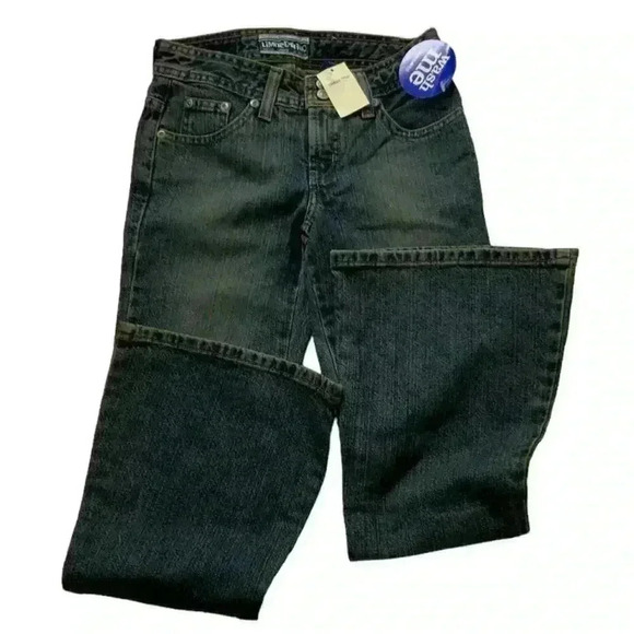 Limited Too Authentic Denim Jeans Junior Size 10 Regular Fit Flared Leg Blue - Picture 3 of 11